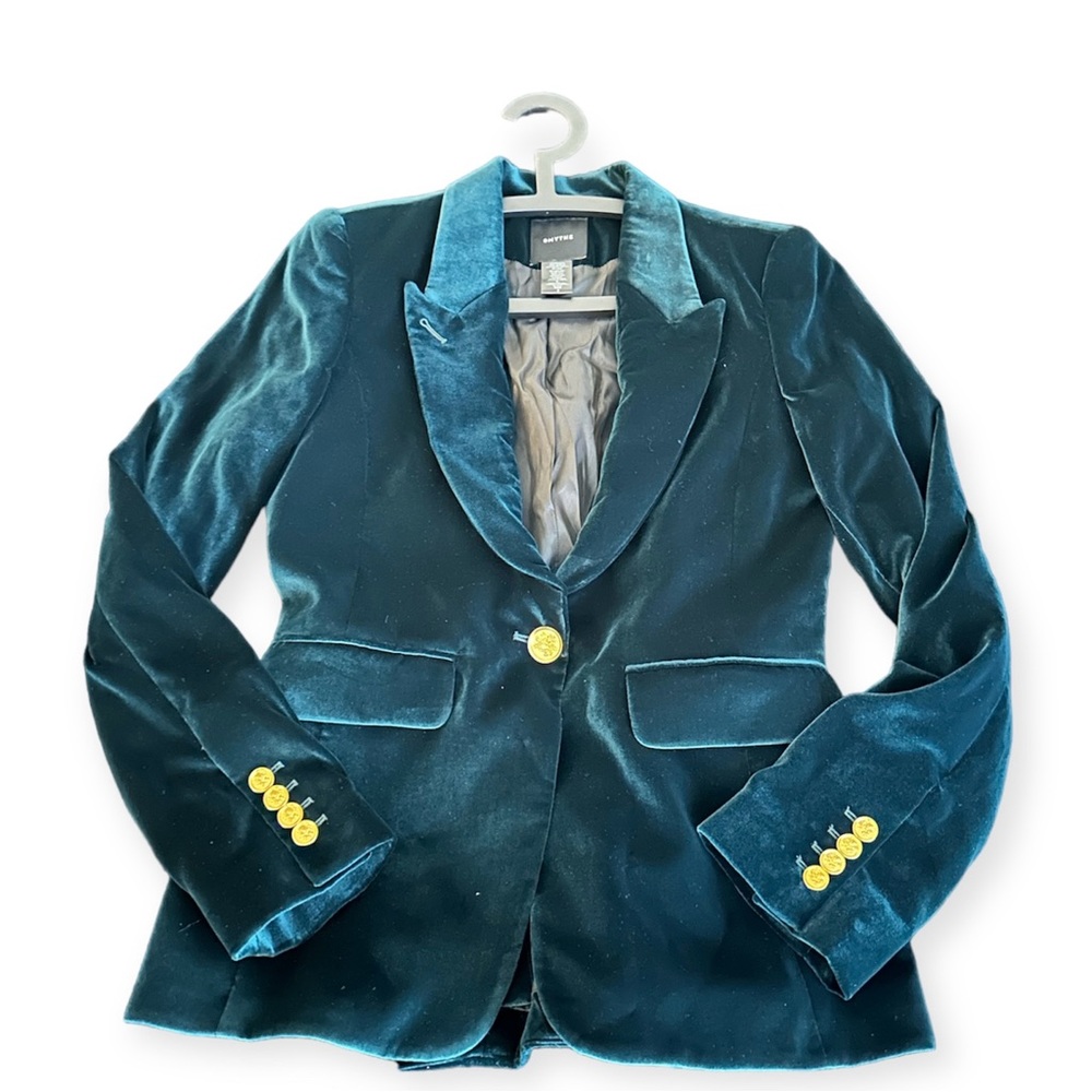 Smythe Velvet Green Blazer